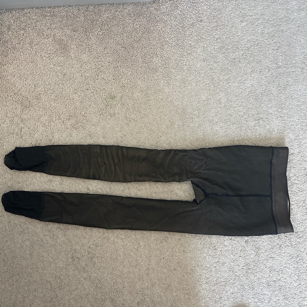Black fleece lined Tights
